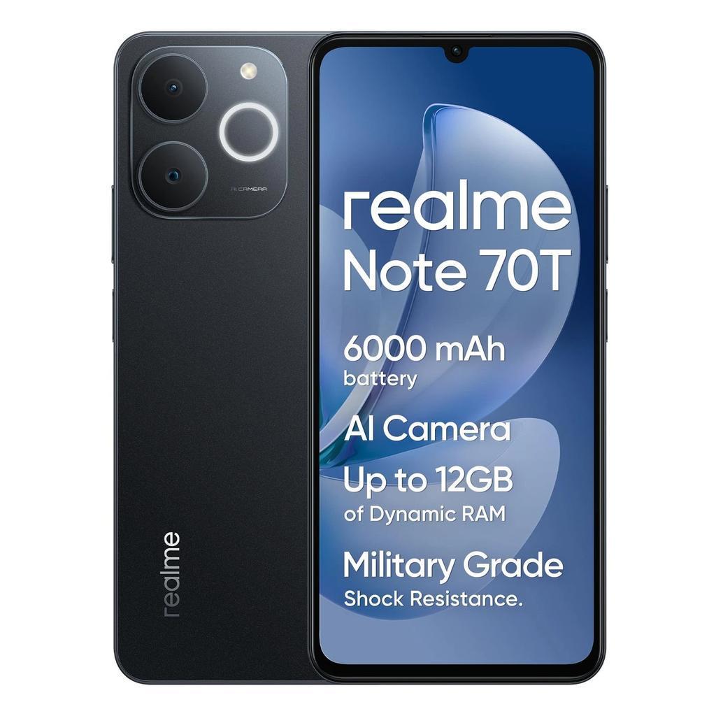 Realme Note70T 128 Go - Noir - Débloqué Reconditionné - 129,00 € Realme Note70T 128 Go - Noir - Débloqué Reconditionné Realme reconditionné disponible sur Backmarket