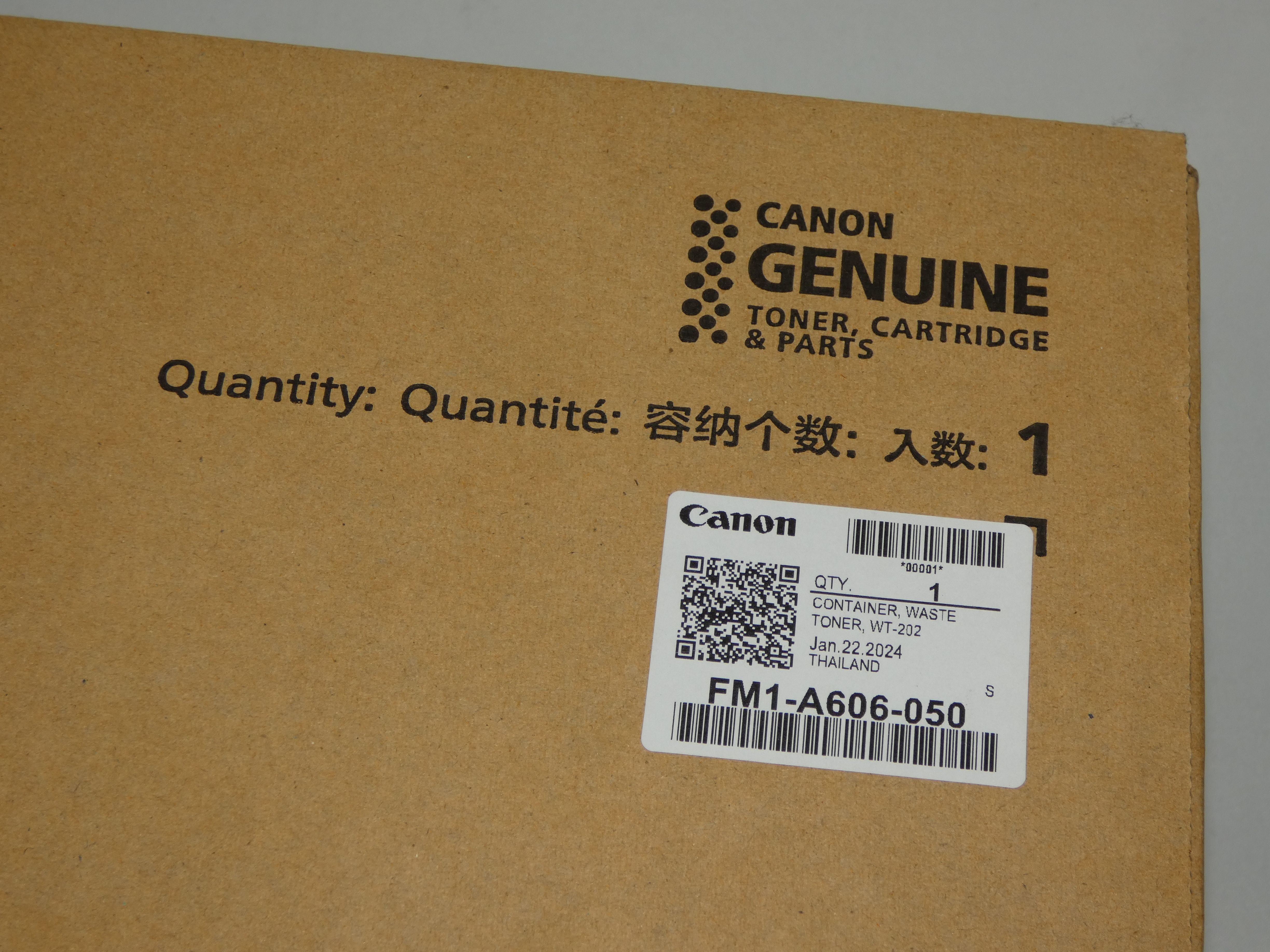 Voir photo 10 de Réceptable de toner usagé CANON WT-202 (Neuf) | Dero Réceptable de toner usagé CANON WT-202 (Neuf) Parfait état reconditionné photo 10 | Dero