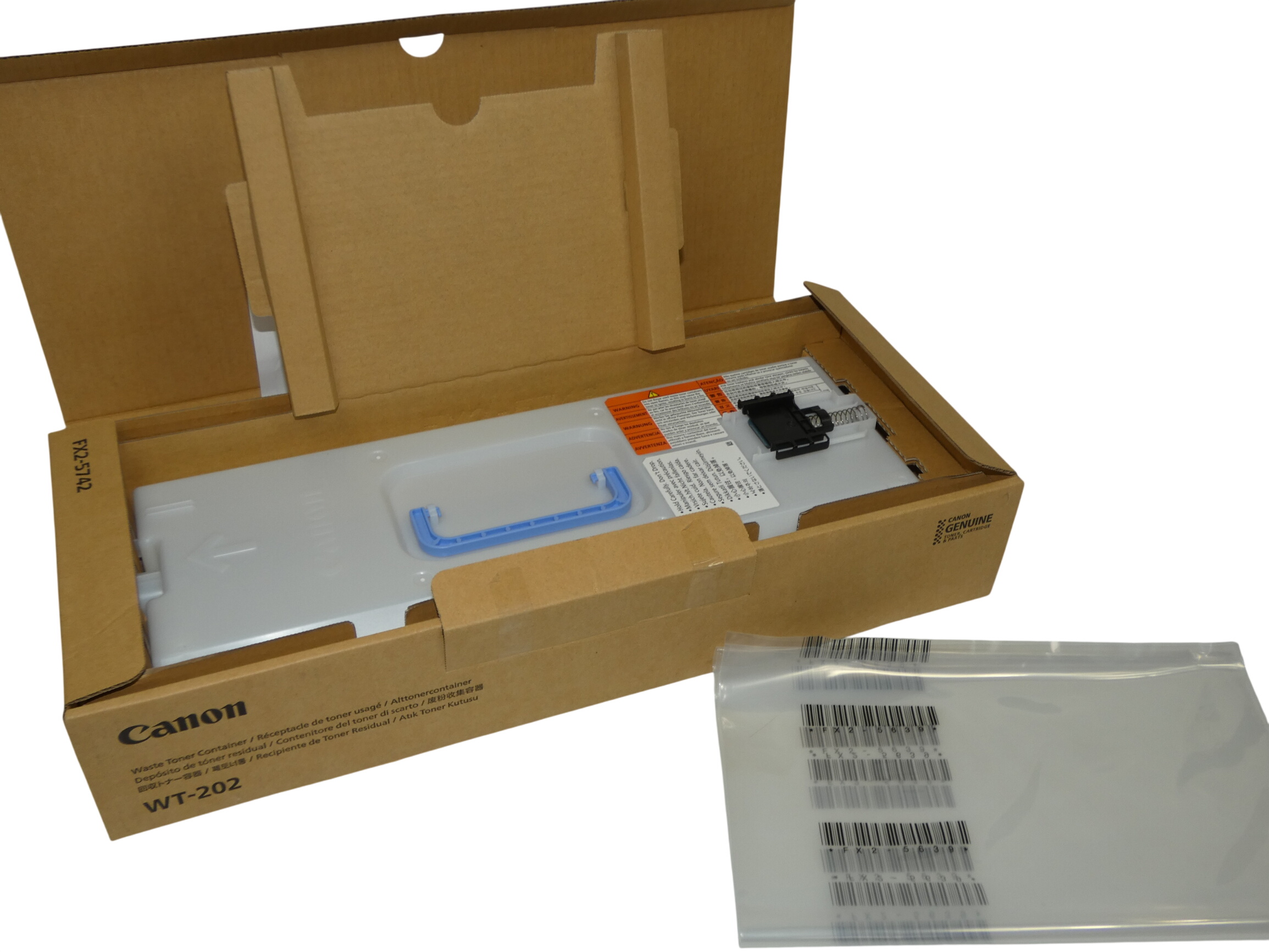 Acheter Réceptable de toner usagé CANON WT-202 (Neuf) Parfait état - 15,00 € | Dero Réceptable de toner usagé CANON WT-202 (Neuf) Parfait état reconditionné disponible sur Label Emmaüs | Dero