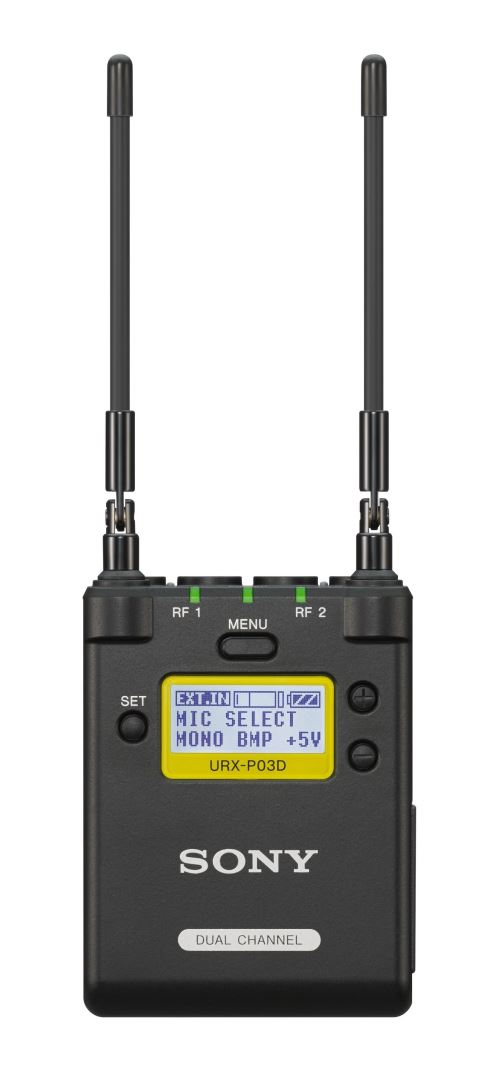 Récepteur portable 2 canaux Sony URX-P03D/K21 Noir État correct Sony reconditionné disponible sur Fnac