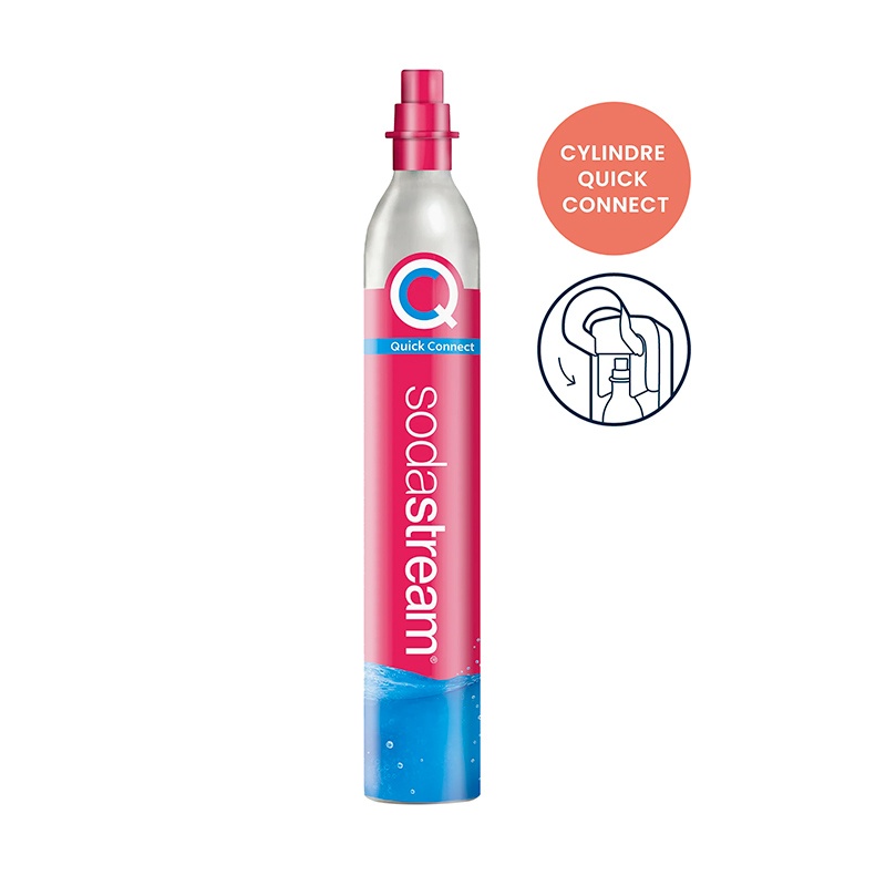 Recharge Sodastream Co2 Cqc Rose Pour echange Bon état - 12,50 € Recharge Sodastream Co2 Cqc Rose Pour echange Bon état reconditionné disponible sur Electro Depot
