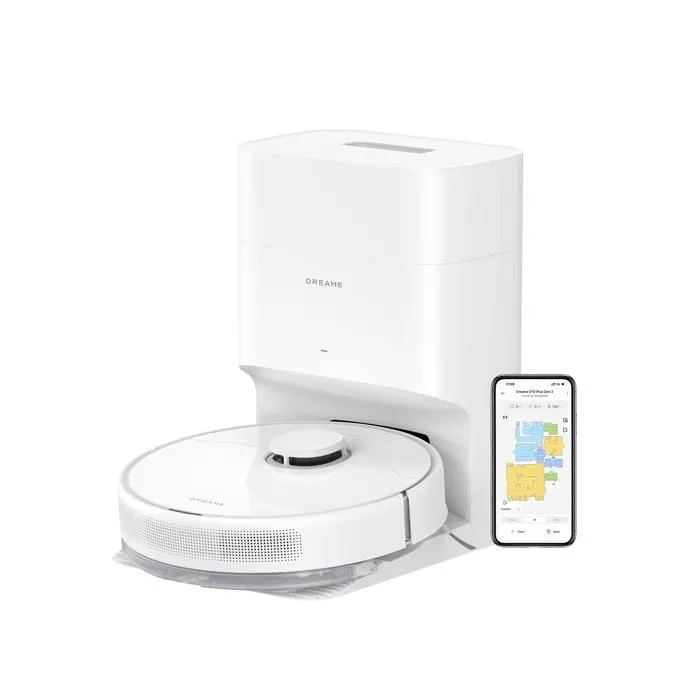 RECONDITIONNÉ - Dreame D10 plus gens 2 Aspirateur robot laveur 6KPa – Navigation LiDAR – 285min autonomie 70%-79% Neuf B3 Reconditionné Dreame reconditionné disponible sur Cdiscount Seconde Vie
