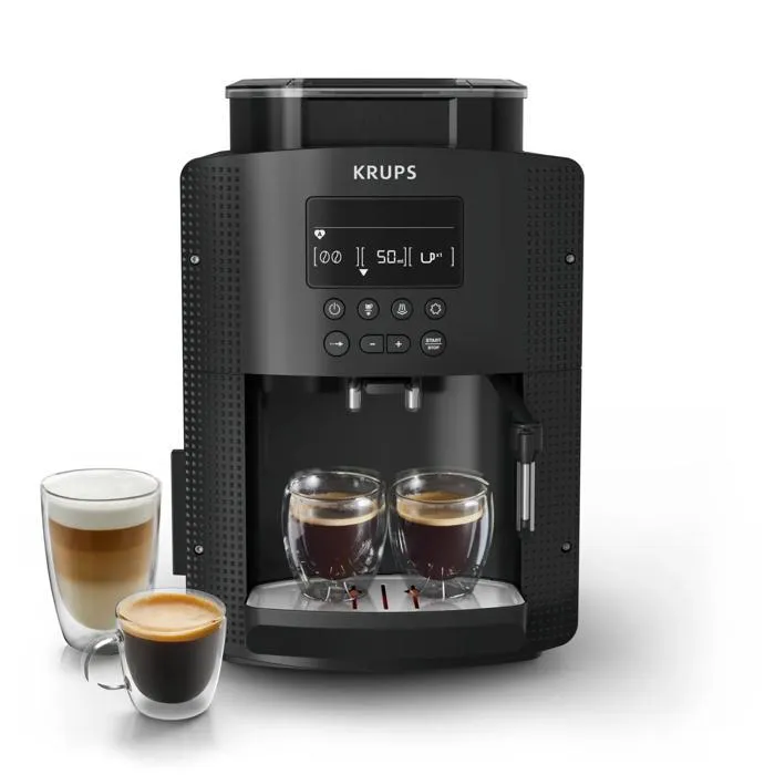 RECONDITIONNÉ KRUPS Machine à café broyeur à grain Ecran LCD Nettoyage automatique EA815070-RA refurbished reconditionné disponible sur Cdiscount Seconde Vie