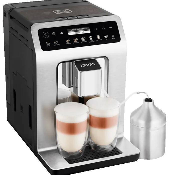 RECONDITIONNÉ KRUPS Machine à café grain Connectée avec mousseur Nettoyage automatique EA894T10-RA Reconditionné Krups reconditionné disponible sur Cdiscount Seconde Vie