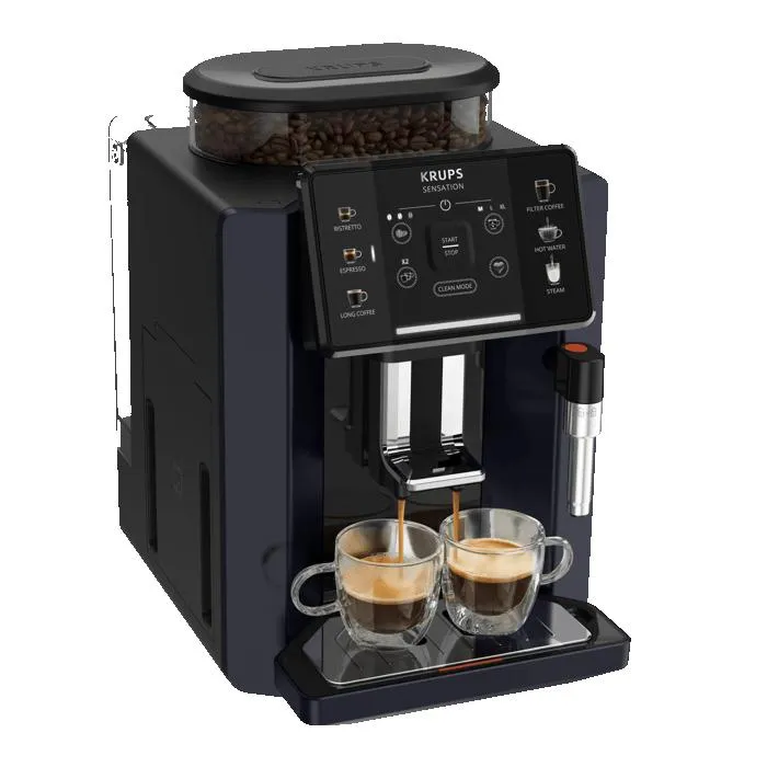 RECONDITIONNÉ KRUPS Sensation C50 Machine à café à grains Interface tactile Buse manuelle Cappuccino refurbished reconditionné disponible sur Cdiscount Seconde Vie