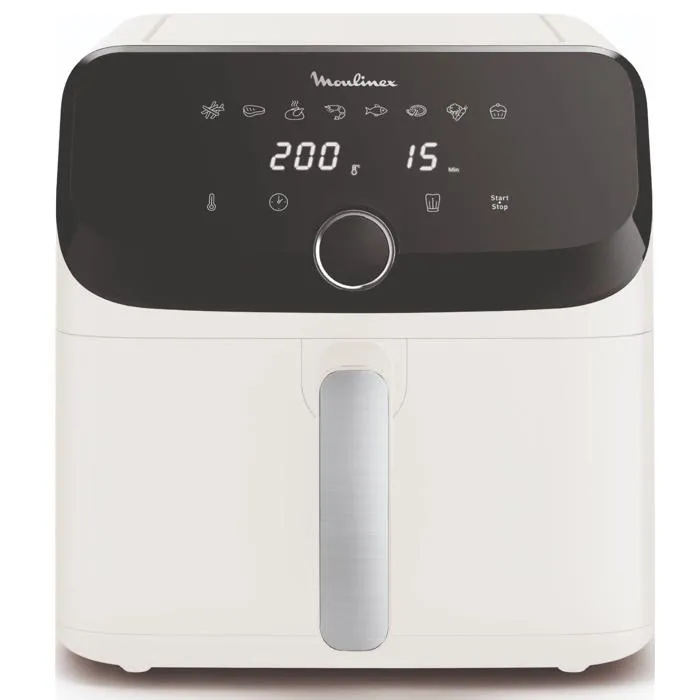 RECONDITIONNÉ MOULINEX Easy Fry 7L Collection Ivoire air fryer friteuse sans huile 8 programmes EZ855AF0-RA Reconditionné Moulinex reconditionné disponible sur Cdiscount Seconde Vie