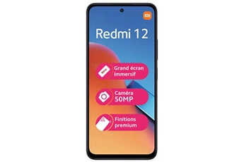 Redmi 12 128Go Noir État correct Xiaomi reconditionné disponible sur Darty