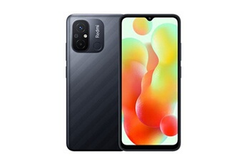 Redmi 12C - 4G smartphone - double SIM - RAM 3 Go / Mémoire interne 64 Go - microSD slot - 6.71" - 1650 x 720 pixels - 2x caméras arrière 50 MP État correct reconditionné disponible sur Darty