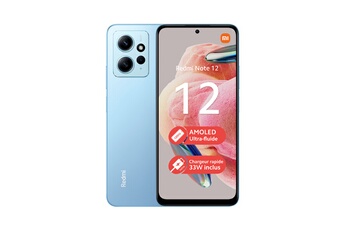 Redmi Note 12 128Go Bleu État correct reconditionné disponible sur Darty