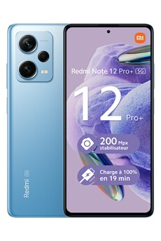 Redmi Note 12 Pro Plus 256Go Bleu 5G Bon état Xiaomi reconditionné disponible sur Darty