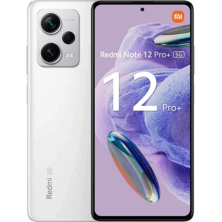 Redmi Note 12 Pro Plus (5G) 256 Go, Blanc, débloqué - Très bon état Très bon état Xiaomi reconditionné disponible sur Pixmania