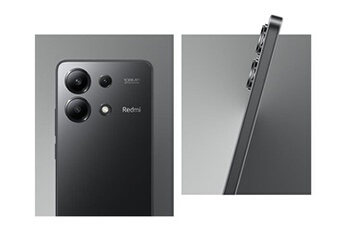 Redmi Note 13 - 4G smartphone - double SIM - RAM 6 Go / Mémoire interne 128 Go - microSD slot - OLED display - 6.67" - 2400 x 1080 pixels (120 Hz) État correct reconditionné disponible sur Darty