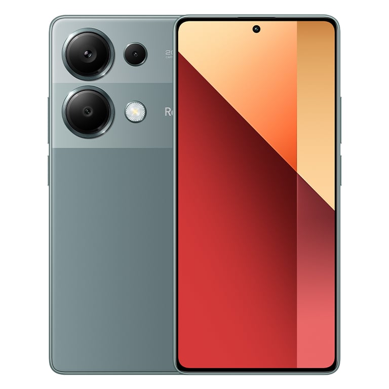 Redmi Note 13 Pro (4G) 256 Go, Vert, Débloqué - Très bon état Très bon état Xiaomi reconditionné disponible sur Pixmania