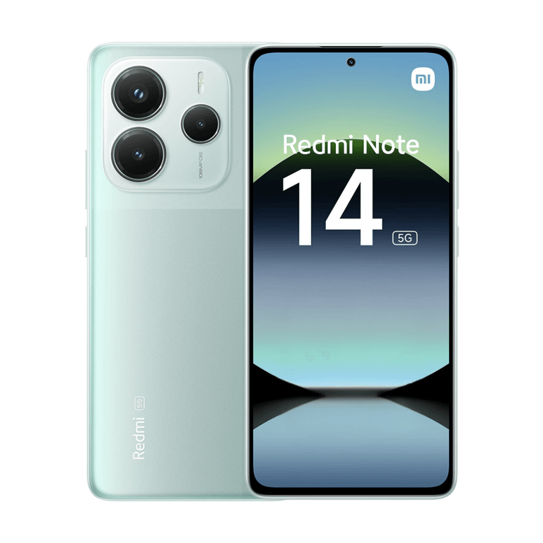 Redmi Note 14 (5G) 128 Go, Vert - Bon état Bon état Xiaomi reconditionné disponible sur Pixmania