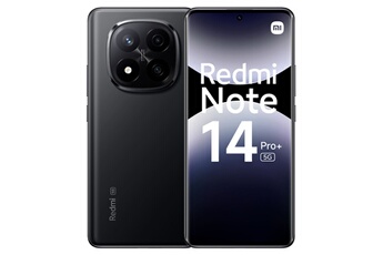 Redmi Note 14 Pro+ 5G 12/512 Midnight Black Bon état Xiaomi reconditionné disponible sur Darty