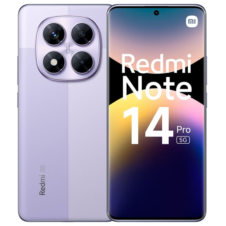 Redmi Note 14 Pro (5G) 256 Go, Lavande - Excellent état Parfait état - 274,00 € Redmi Note 14 Pro (5G) 256 Go, Lavande - Excellent état Parfait état Xiaomi reconditionné disponible sur Pixmania