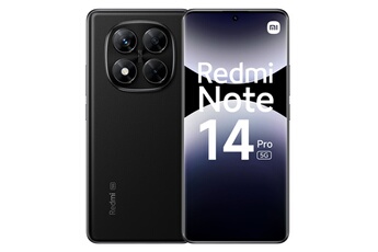 Redmi Note 14 Pro 5G 8/256 Midnight Black Bon état Xiaomi reconditionné disponible sur Darty