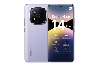 Redmi Note 14 Pro+ 5G 8Go RAM 256Go Violet Bon état - 429,00 € Redmi Note 14 Pro+ 5G 8Go RAM 256Go Violet Bon état Xiaomi reconditionné disponible sur Darty