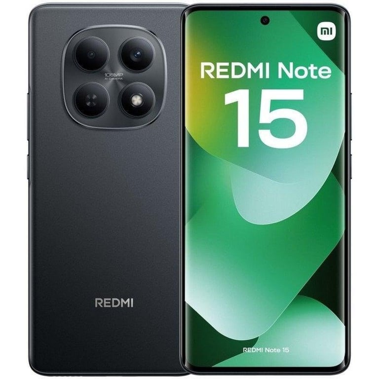 Redmi Note 15 (4G) 256 Go, Noir - Très bon état Très bon état Xiaomi reconditionné disponible sur Pixmania