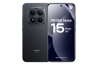 REDMI Note 15 Pro+ 5G 256Go Noir Très bon état Xiaomi reconditionné disponible sur Darty