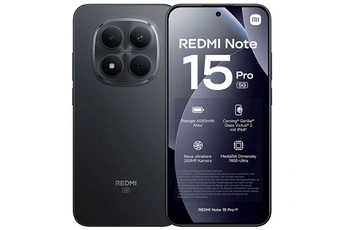 Redmi Note 15 Pro 5G 512Go/12Go Dual SIM Noir Bon état - 269,00 € Redmi Note 15 Pro 5G 512Go/12Go Dual SIM Noir Bon état Xiaomi reconditionné disponible sur Darty