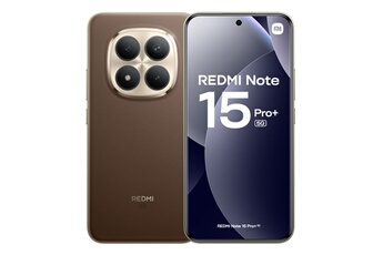 REDMI Note 15 Pro+ 5G 512Go Moka Bon état Xiaomi reconditionné disponible sur Darty