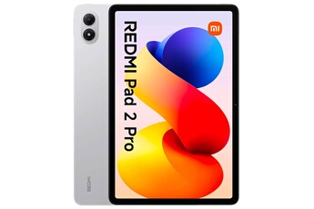Redmi Pad 2 Pro - Tablette - Xiaomi HyperOS 2 - 256 Go UFS card - 12.1" (2560 x 1600) - Logement microSD - argent Bon état Xiaomi reconditionné disponible sur Darty