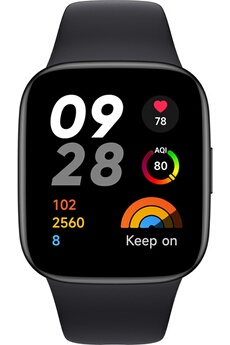 Redmi Watch 3 44mm Noir État correct Xiaomi reconditionné disponible sur Darty