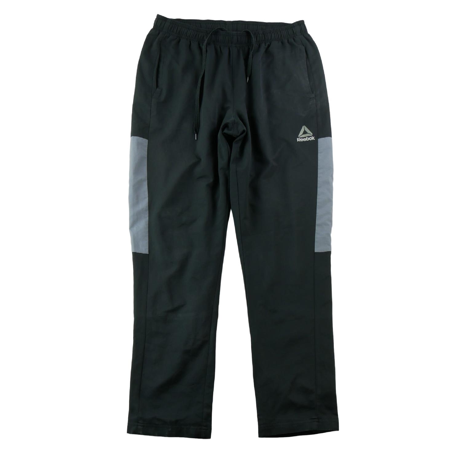 Reebok Jogging Techy Woven Logo Vector Empiècements gris Polyester tissé Homme Taille XL #QWE1107 Très bon état Reebok reconditionné disponible sur Sporteed
