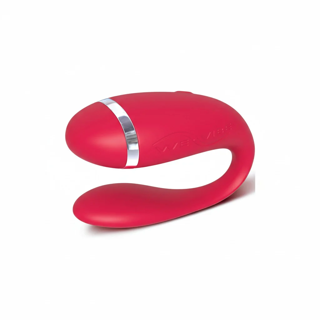 Reef, le vibrateur pour couple Moqqa x We-Vibe — Parfait état / Rouge reconditionné disponible sur Rejouis | Dero