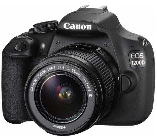 Reflex Canon EOS 1200D + Objectif EF-S 18-55mm f/3,5-5,6 III État correct Canon reconditionné disponible sur Fnac