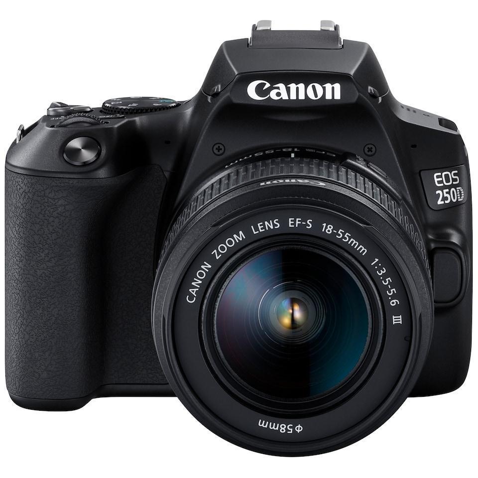 Reflex - Canon EOS 250D - Noir + objectif Canon EF-S 18-55mm f/3.5-5.6 III Reconditionné - 620,00 € Reflex - Canon EOS 250D - Noir + objectif Canon EF-S 18-55mm f/3.5-5.6 III Reconditionné Canon reconditionné disponible sur Backmarket