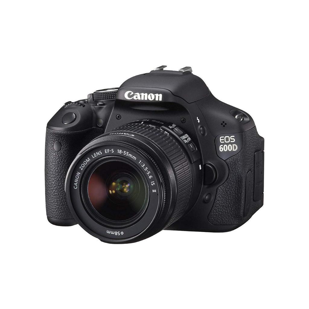 Reflex - Canon EOS 600D - Noir + Objectif Canon EF-S 18-55mm f/3.5-5.6 IS Reconditionné - 443,00 € Reflex - Canon EOS 600D - Noir + Objectif Canon EF-S 18-55mm f/3.5-5.6 IS Reconditionné Canon reconditionné disponible sur Backmarket