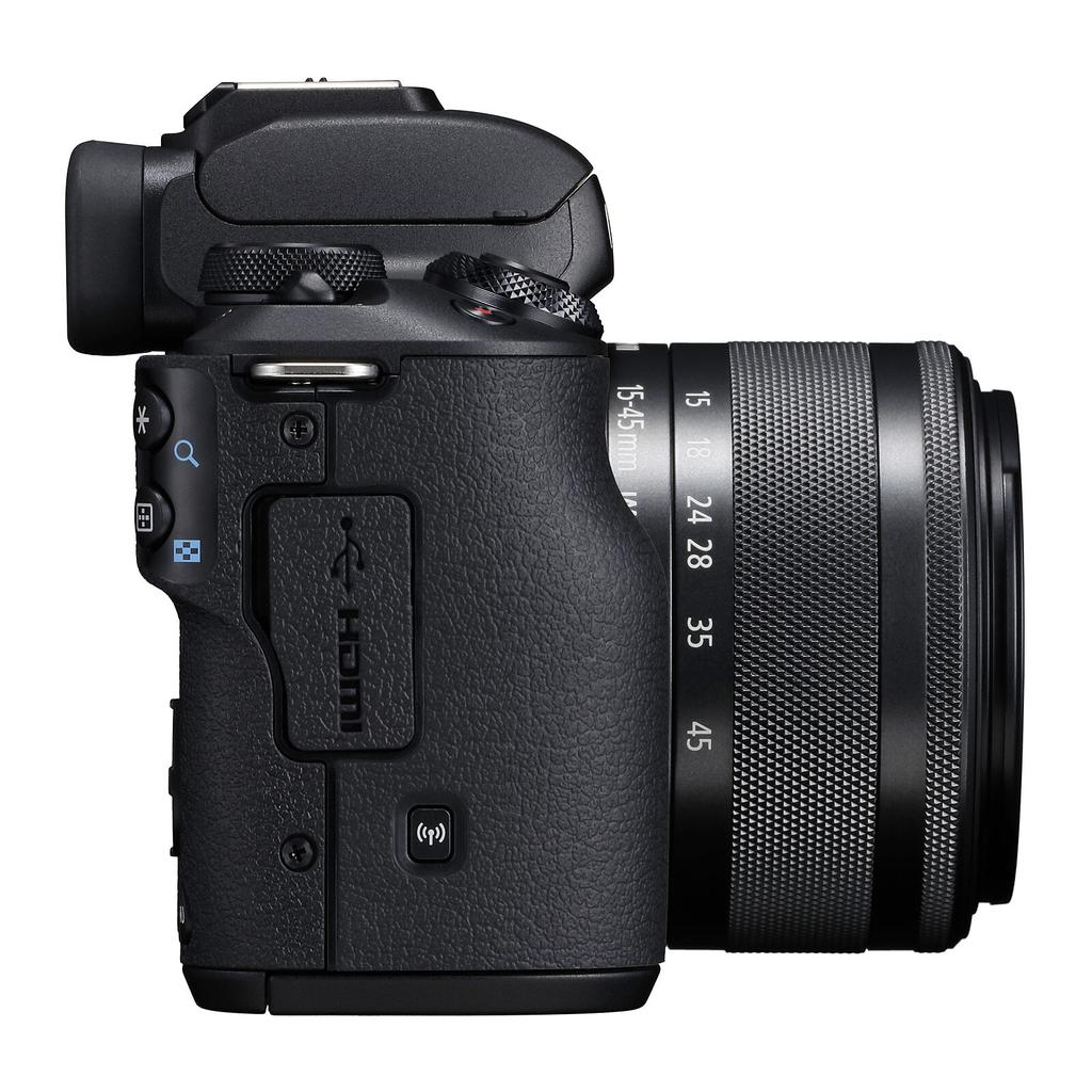 Voir photo 3 de Reflex - Canon EOS M50 - Noir + Objectif Canon EF-M 15-45mm f/3.5-6.3 IS STM | Dero Reflex - Canon EOS M50 - Noir + Objectif Canon EF-M 15-45mm f/3.5-6.3 IS STM Reconditionné Canon reconditionné photo 3 | Dero