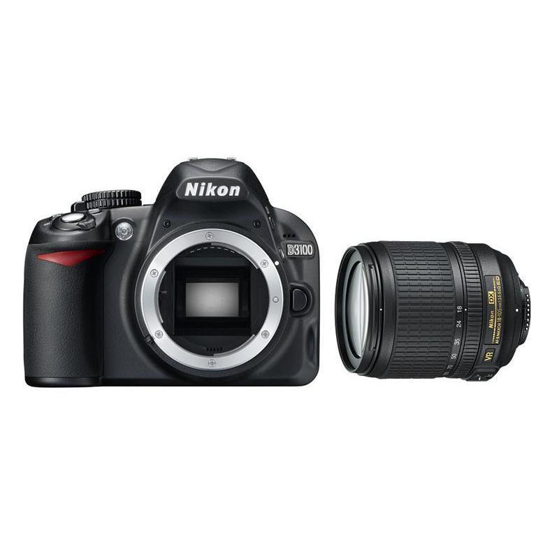 Reflex D3100 - Noir + Nikon AF-S DX Nikkor 18-55mm f/3.5-5.6G ED VR f/3.5-5.6 Reconditionné - 249,00 € Reflex D3100 - Noir + Nikon AF-S DX Nikkor 18-55mm f/3.5-5.6G ED VR f/3.5-5.6 Reconditionné Nikon reconditionné disponible sur Backmarket