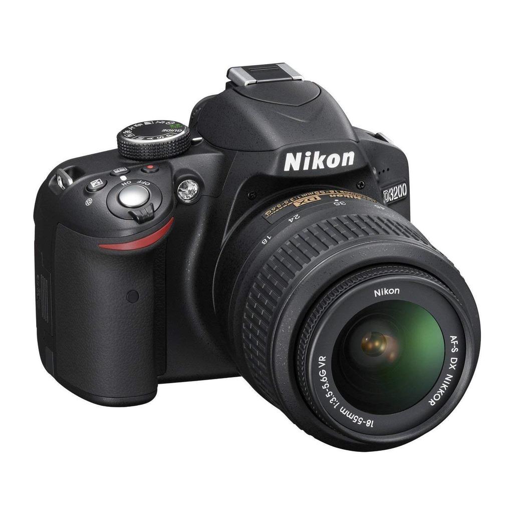 Reflex D3200 - Noir + Nikon AF-P Nikkor DX 18-55mm f/3.5-5.6G VR + AF-S DX Nikkor 55-200mm f/4-5.6G ED VR II f/3.5-5.6 + f/4-5.6 Reconditionné - 469,89 € Reflex D3200 - Noir + Nikon AF-P Nikkor DX 18-55mm f/3.5-5.6G VR + AF-S DX Nikkor 55-200mm f/4-5.6G ED VR II f/3.5-5.6 + f/4-5.6 Reconditionné Nikon reconditionné disponible sur Backmarket