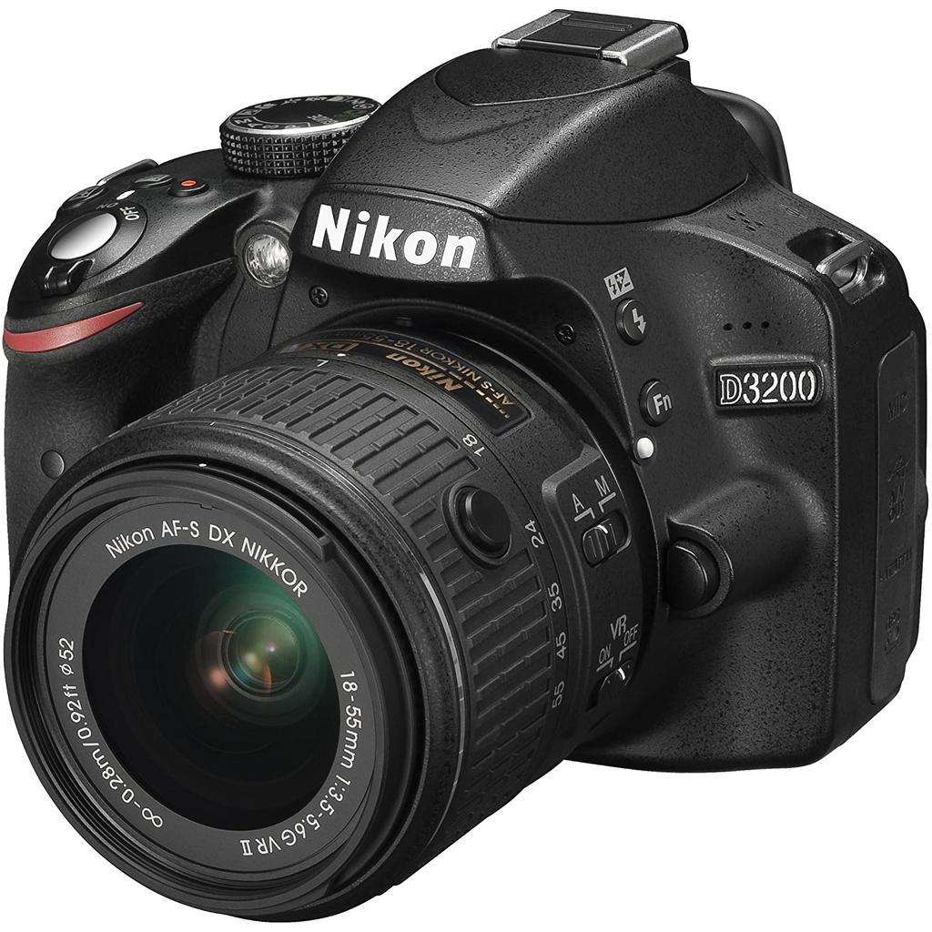 Reflex D3200 - Noir + Nikon AF-S DX Nikkor 18-55mm f/3.5-5.6G V ED II f/3.5-5.6 Reconditionné - 439,00 € Reflex D3200 - Noir + Nikon AF-S DX Nikkor 18-55mm f/3.5-5.6G V ED II f/3.5-5.6 Reconditionné Nikon reconditionné disponible sur Backmarket