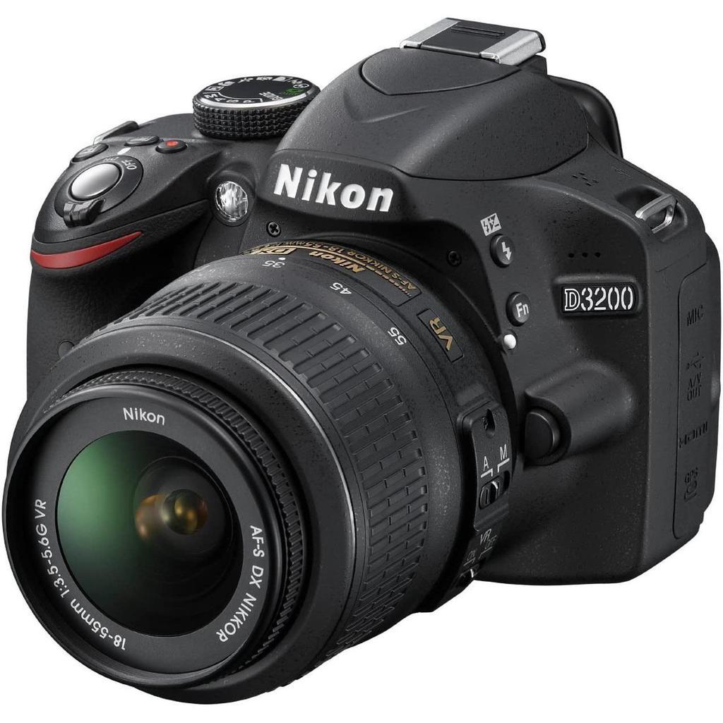 Reflex D3200 - Noir + Nikon AF-S DX Nikkor 18-55mm f/3.5-5.6G VR f/3.5-5.6 Reconditionné - 425,00 € Reflex D3200 - Noir + Nikon AF-S DX Nikkor 18-55mm f/3.5-5.6G VR f/3.5-5.6 Reconditionné Nikon reconditionné disponible sur Backmarket