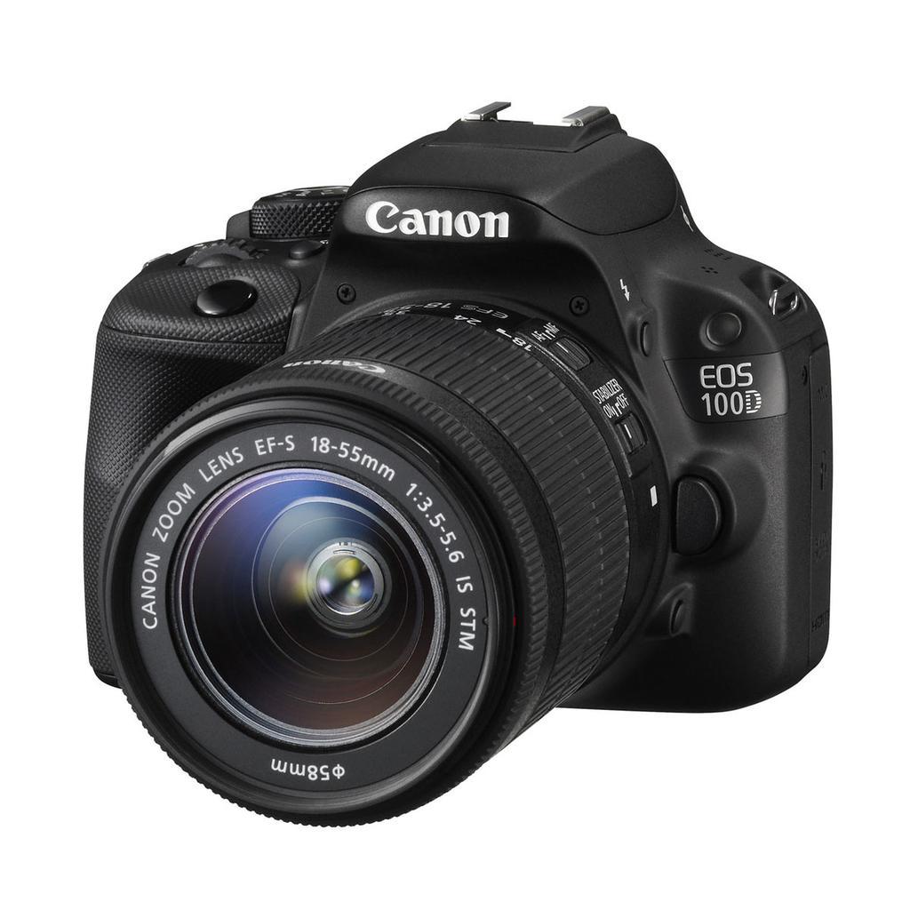 Reflex EOS 100D - Noir + Canon 18-55mm f/3.5-5.6 III f/3.5-5.6 Reconditionné Canon reconditionné disponible sur Backmarket