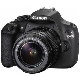 Reflex EOS 1200D - Noir + Canon Canon Zoom Lens EF-S 18-55mm f/3.5-5.6 III f/3.5-5.6 Reconditionné Canon reconditionné disponible sur Backmarket | Dero