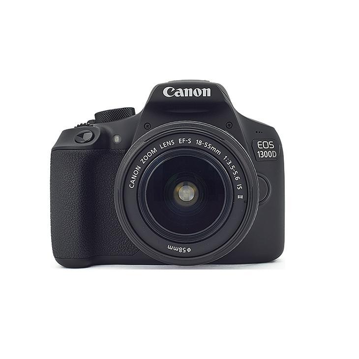 Reflex EOS 1300D - Noir + Canon EF-S 18-55mm f/3.5-5.6 IS II f/3.5-5.6 Reconditionné Canon reconditionné disponible sur Backmarket