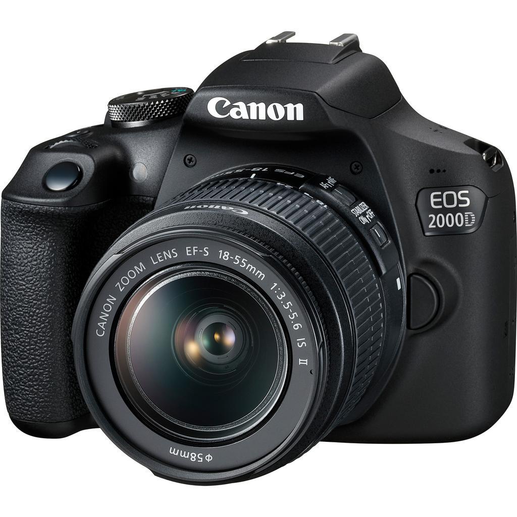 Reflex EOS 2000D - Noir + Canon EF-S 18-55 mm f/3.5-5.6 IS II f/3.5-5.6 Reconditionné - 414,72 € Reflex EOS 2000D - Noir + Canon EF-S 18-55 mm f/3.5-5.6 IS II f/3.5-5.6 Reconditionné Canon reconditionné disponible sur Backmarket