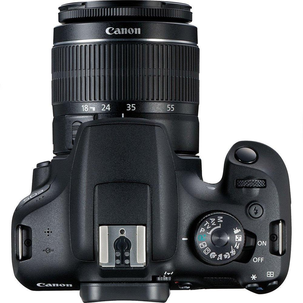 Reflex EOS 2000D - Noir + Canon EF-S 18-55mm f/3.5-5.6 IS II f/3.5-5.6 Reconditionné Canon reconditionné disponible sur Backmarket