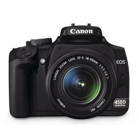 Reflex EOS 450D - Noir + Canon EF-S 18-55mm f/3.5-5.6 IS f/3.5-5.6 Reconditionné - 275,00 € Reflex EOS 450D - Noir + Canon EF-S 18-55mm f/3.5-5.6 IS f/3.5-5.6 Reconditionné Canon reconditionné disponible sur Backmarket