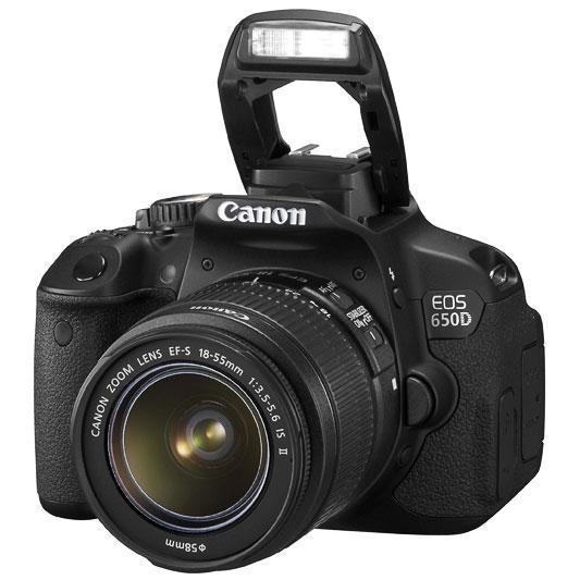 Reflex EOS 650D - Noir + Canon Zoom Lens EF-S 18-55mm f/3.5-5.6 f/3.5-5.6 Reconditionné Canon reconditionné disponible sur Backmarket