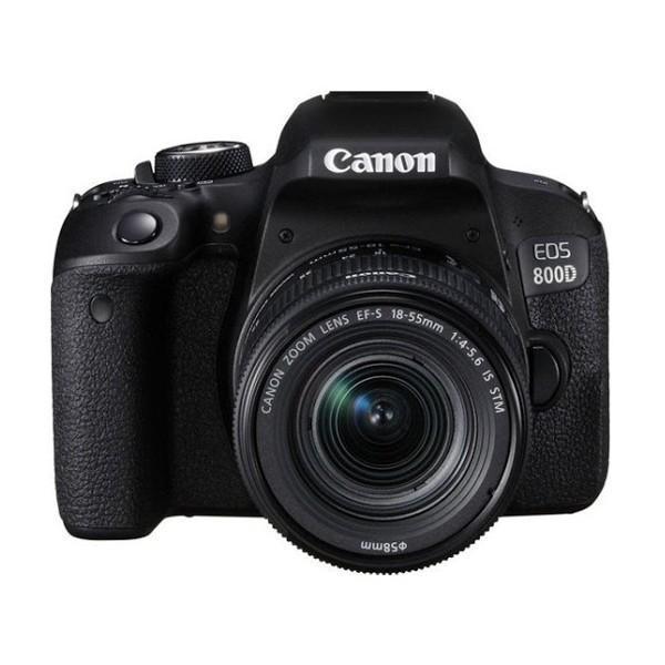 Reflex EOS 800D - Noir + Canon EF-S 18-55mm f/3.5-5.6 IS STM f/3.5-5-6 Reconditionné Canon reconditionné disponible sur Backmarket