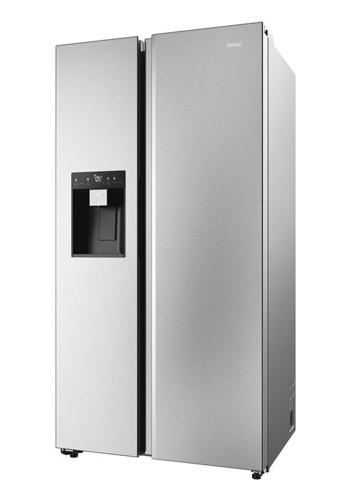 Réfrigérateur américain Haier SBS 90 Series 5 HSW59F18EIMM 601 L Platinium État correct Haier reconditionné disponible sur Fnac