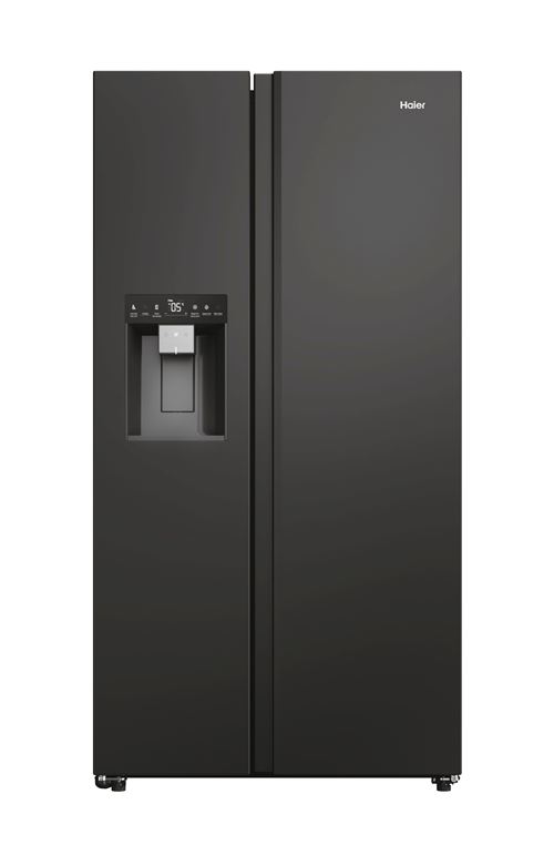 Réfrigérateur américain Haier SBS 90 Series 5 HSW59F18EIPT 601 L Noir Mat État correct Haier reconditionné disponible sur Fnac