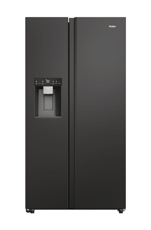 Réfrigérateur américain Haier SBS 90 Series 7 HSW79F18DIPT 601 L Noir Mat État correct Haier reconditionné disponible sur Fnac