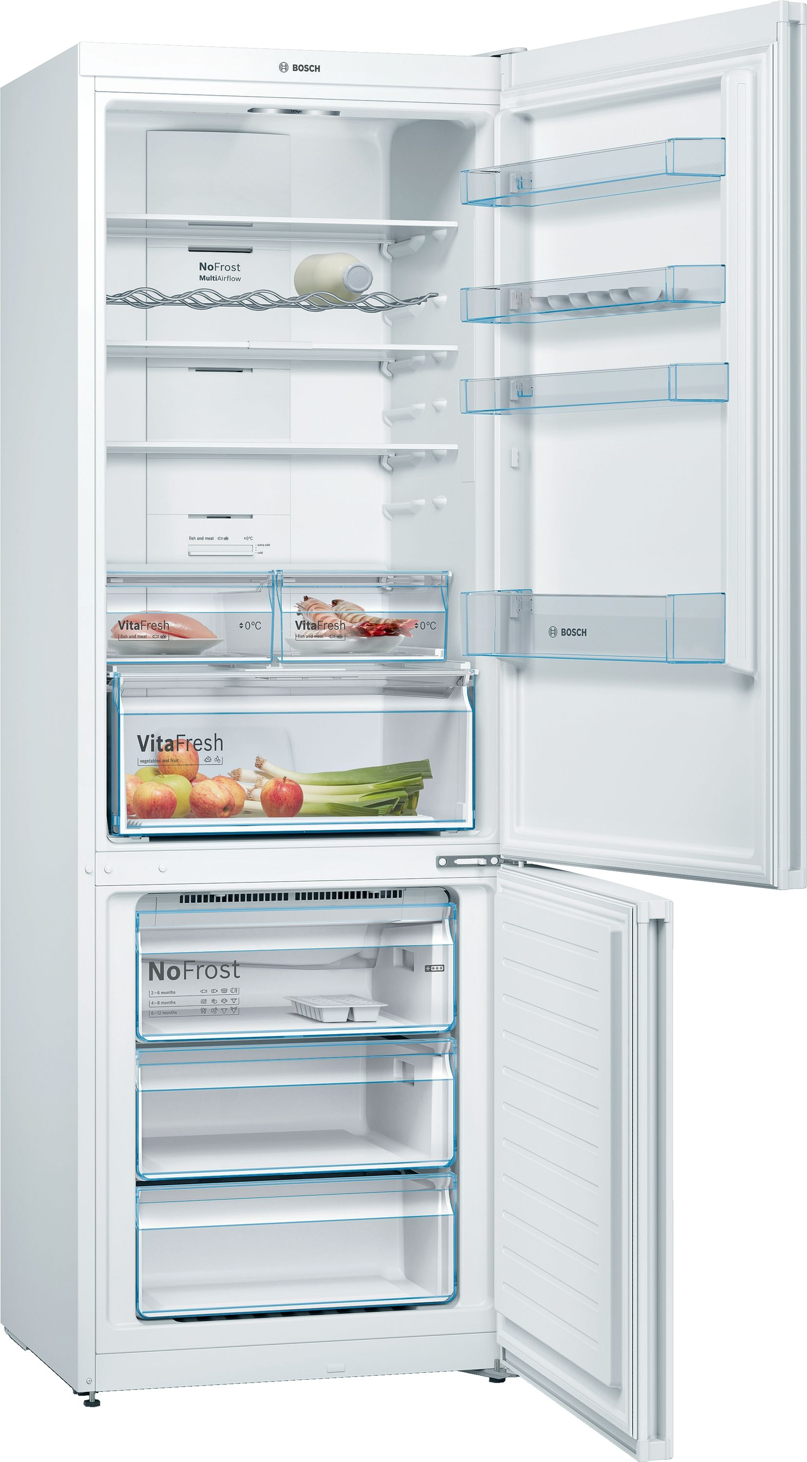 Réfrigérateur avec congélateur BOSCH KGN49XWEA Parfait état Bosch reconditionné disponible sur Underdog